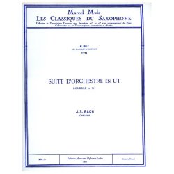 Bourree From Suite In C Bwv 1066 Ten Sax/Pno