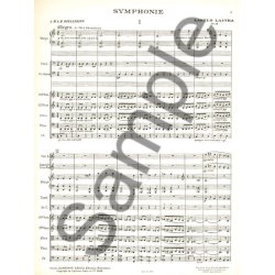 Lajtha Sinfonie Ou Sinfonie No.1 In 4 Orchestra Score