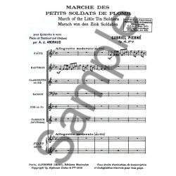 Gabriel Piern&eacute;: Marche des petits Soldats de Plomb Op.14, No.6 (Septet-Mixed)