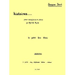 Jacques Ibert: Le Petit Ane blanc (Saxophone-Alto & Piano)