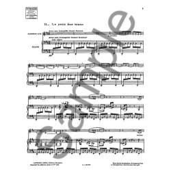 Jacques Ibert: Le Petit Ane blanc (Saxophone-Alto & Piano)