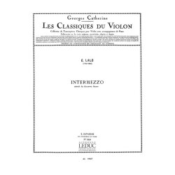 Edouard Victor Antoine Lalo: Intermezzo (Classiques No.349) (Violin & Piano)