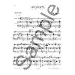 Edouard Victor Antoine Lalo: Intermezzo (Classiques No.349) (Violin & Piano)