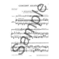 Henri Tomasi: Concert asiatique (Percussion(s) & Piano)