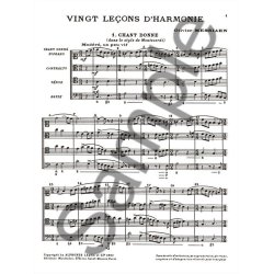 Olivier Messiaen: 20 Le&ccedil;ons d'Harmonie (Book)