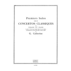 Spohr Catherine Premier Solo Extrait Concerto No 9 Violin & Piano Book