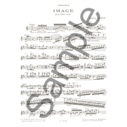 Eug&egrave;ne Bozza: Image Op. 38 (Flute)