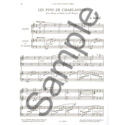 Henriette Reni&eacute;: Les Pins de Charlannes (Harp & Piano)