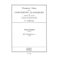 Vieuxtemps Premier Solo Extrait Concerto No 2 Op 19 Violin & Piano Bk