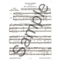 Georges Catherine: First Solos extracted from the Classic Concertos (Vieuxtemp's Concert No. 5), for Violin and Piano