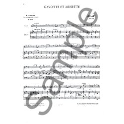 John Loeillet: Gavotte et Musette (Classiques No.373) (Violin & Piano)