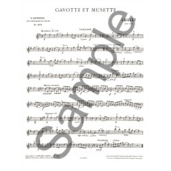 John Loeillet: Gavotte et Musette (Classiques No.373) (Violin & Piano)