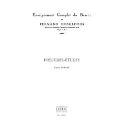 Fernand Oubradous: Pr&eacute;ludes-Etudes, d'apr&egrave;s Cokken (Bassoon solo)