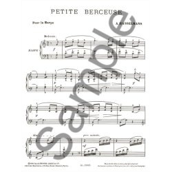 Alphonse Hasselmans: Petite Berceuse For Harp Op.11