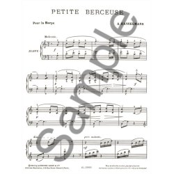Alphonse Hasselmans: Petite Berceuse For Harp Op.11