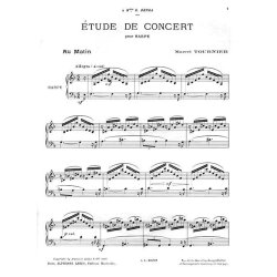 Marcel Tournier: Etude De Concert 'Au Matin' (Harp Solo)