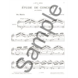 Marcel Tournier: Etude De Concert 'Au Matin' (Harp Solo)