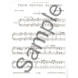 Alphonse Hasselmans: 3 Petites Bluettes Op.28 (Harp solo)