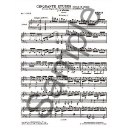 Robert Nicholas Charles Bochsa: 50 Etudes Op.34 Vol.1 (Harp Solo)