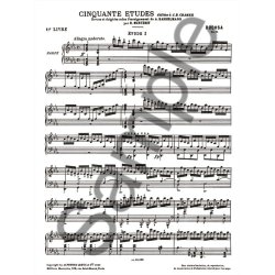 Robert Nicholas Charles Bochsa: 50 Etudes Op.34 Vol.1 (Harp Solo)