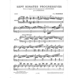 Fran&ccedil;ois Joseph Nadermann: Sept Sonates Progressives Pour La Harpe