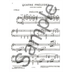 Marcel Tournier: 4 Pr&eacute;ludes Op.16, 2&egrave;me Suite (Harps 2)