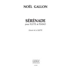 No&euml;l-Gallon: S&eacute;r&eacute;nade (Flute & Piano)