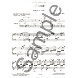 Marcel Tournier: F&eacute;&eacute;rie (Pr&eacute;lude et Danse) (Harp solo)