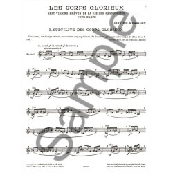 Olivier Messiaen: Les Corps glorieux Vol.1 (Organ)