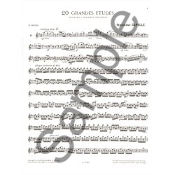 F. Capelle: 20 Grandes Etudes Vol.2 (Oboe solo)