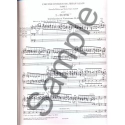 Jehan Ariste Alain: L'Oeuvre D'Orgue Volume 1