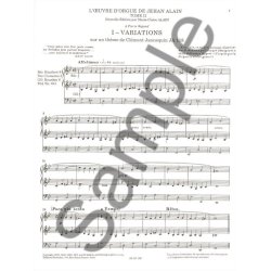 Jehan Alain: L'Oeuvre D'Orgue Tome II