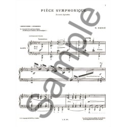 Renie Piece Symphonique En 3 Episodes Harp Book