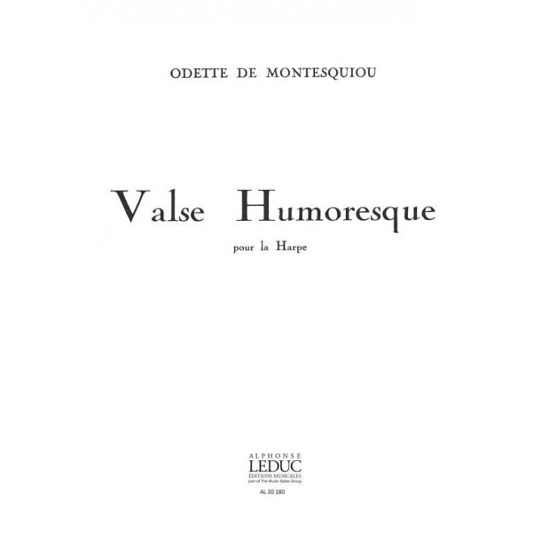 de Montesquiou: Valse humoresque (Harp solo)