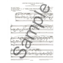 Jehan Ariste Alain: L'Oeuvre d'Orgue Volume 3