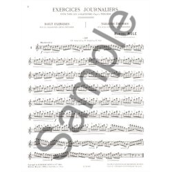 Marcel Mule: Exercices journaliers d'apr&egrave;s Terschack (Saxophone solo)