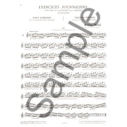 Marcel Mule: Exercices journaliers d'apr&egrave;s Terschack (Saxophone solo)