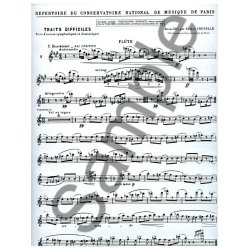 Traits Difficiles (Flute)