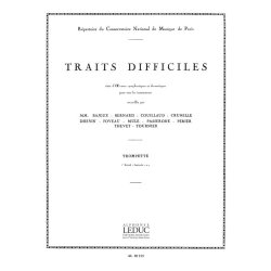 Various Composers: Traits difficiles Vol.1 (Trumpet solo)