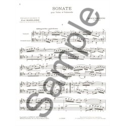 Luigi Boccherini: Sonata (Violin & Cello)