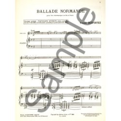 Yvonne Desportes: Ballade Normande (Horn & Piano)