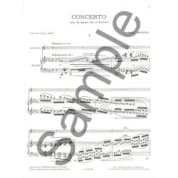 Paul Bonneau: Concerto (Saxophone-Alto & Piano)