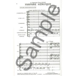 Eug&egrave;ne Bozza: Fanfare h&eacute;ro&iuml;que Op.46 (Ensemble-Brass 8 or more)