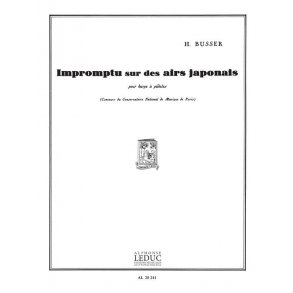 Henri Büsser: Impromptu sur des Aires japonais (Harp solo)
