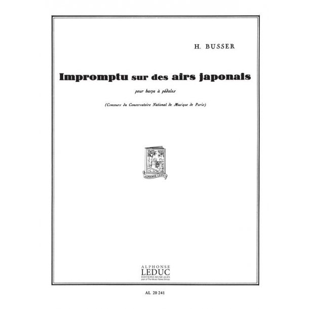 Henri B&uuml;sser: Impromptu sur des Aires japonais (Harp solo)