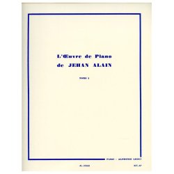 Jehan Ariste Alain: L'Oeuvre de Piano Vol.1 (Piano solo)