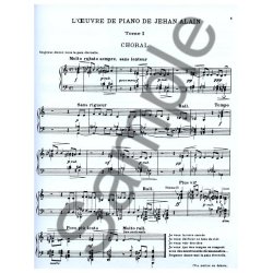 Jehan Ariste Alain: L'Oeuvre de Piano Vol.1 (Piano solo)