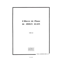 Jehan Ariste Alain: L'Oeuvre de Piano Vol.3 (Piano solo)