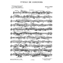 Charles Colin: Solo de Concours No.1, Op.33 (Oboe & Piano)