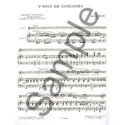 Charles Colin: Solo de Concours No.1, Op.33 (Oboe & Piano)